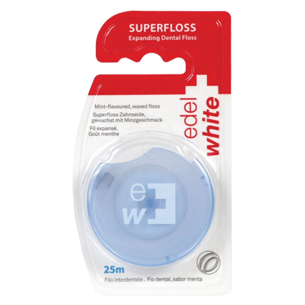 Edel+White Expanding Superfloss, zobna nitka (25 m)